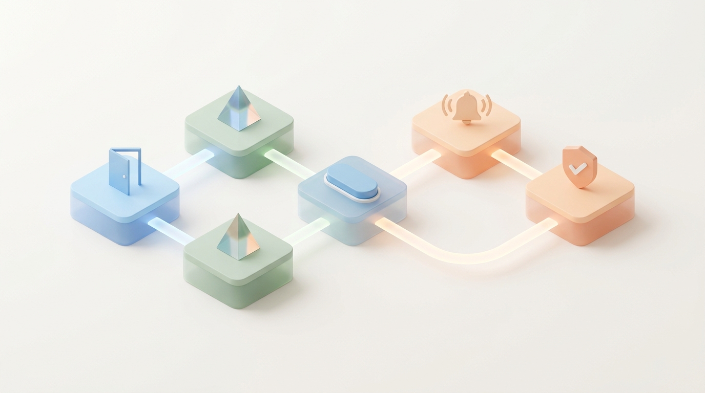 UX 最小闭环五步模型:进入 → 理解 → 行动 → 反馈 → 验证