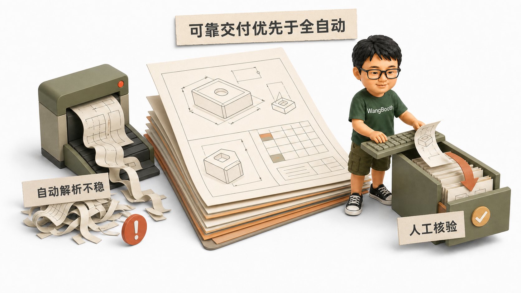 复杂 PDF 人工录入方案