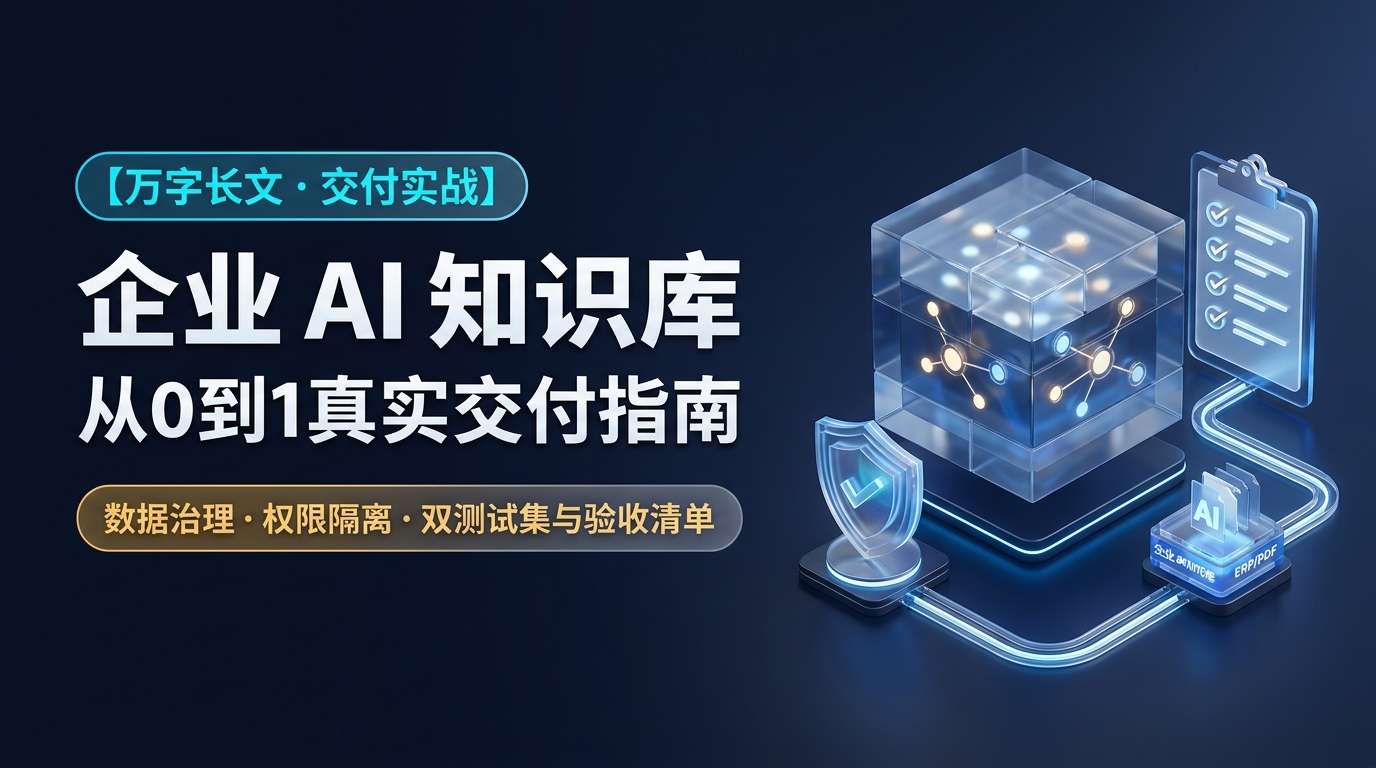 《企业 AI 知识库从 0 到 1 真实交付指南》