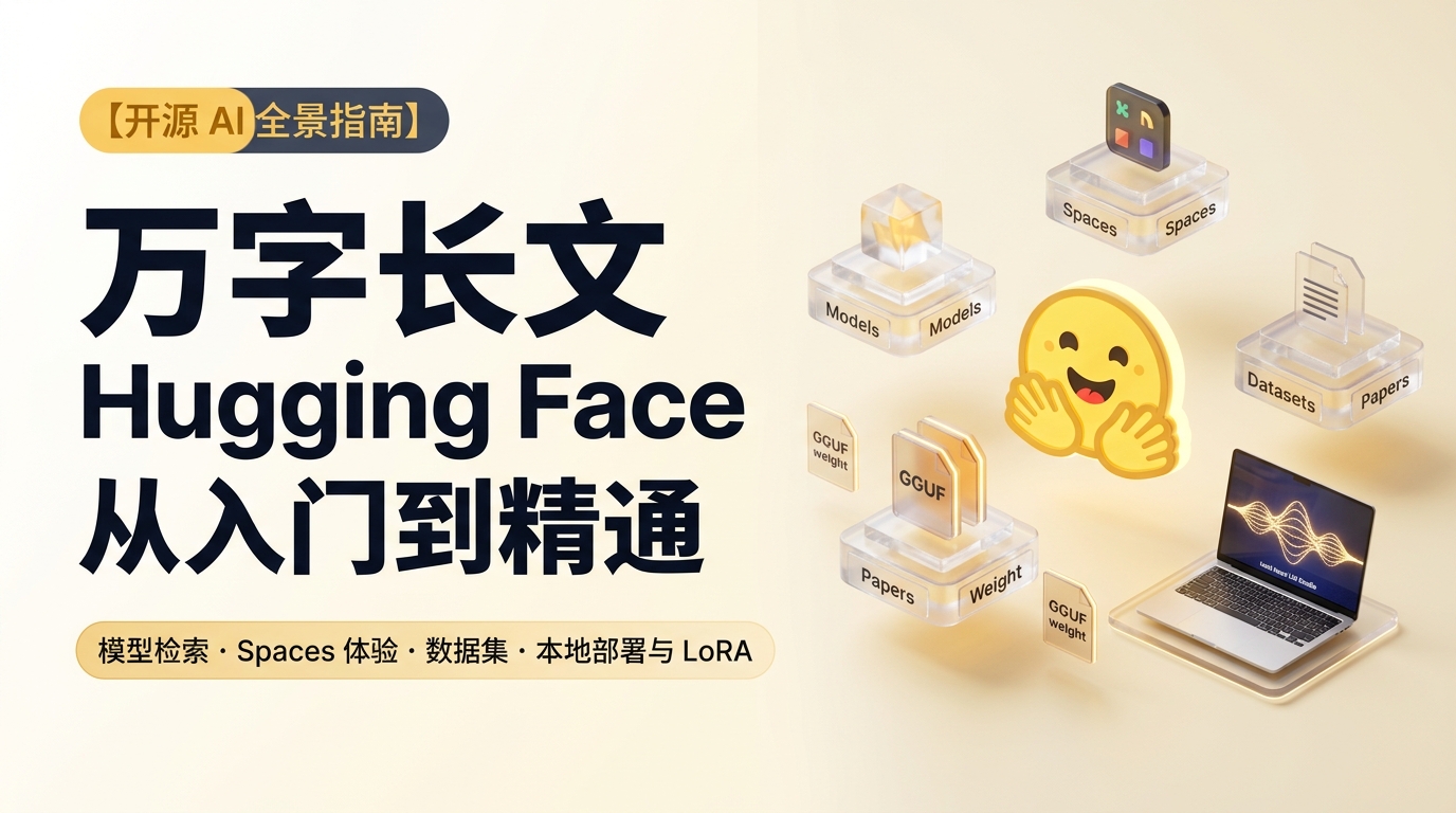《万字长文｜Hugging Face从入门到精通》