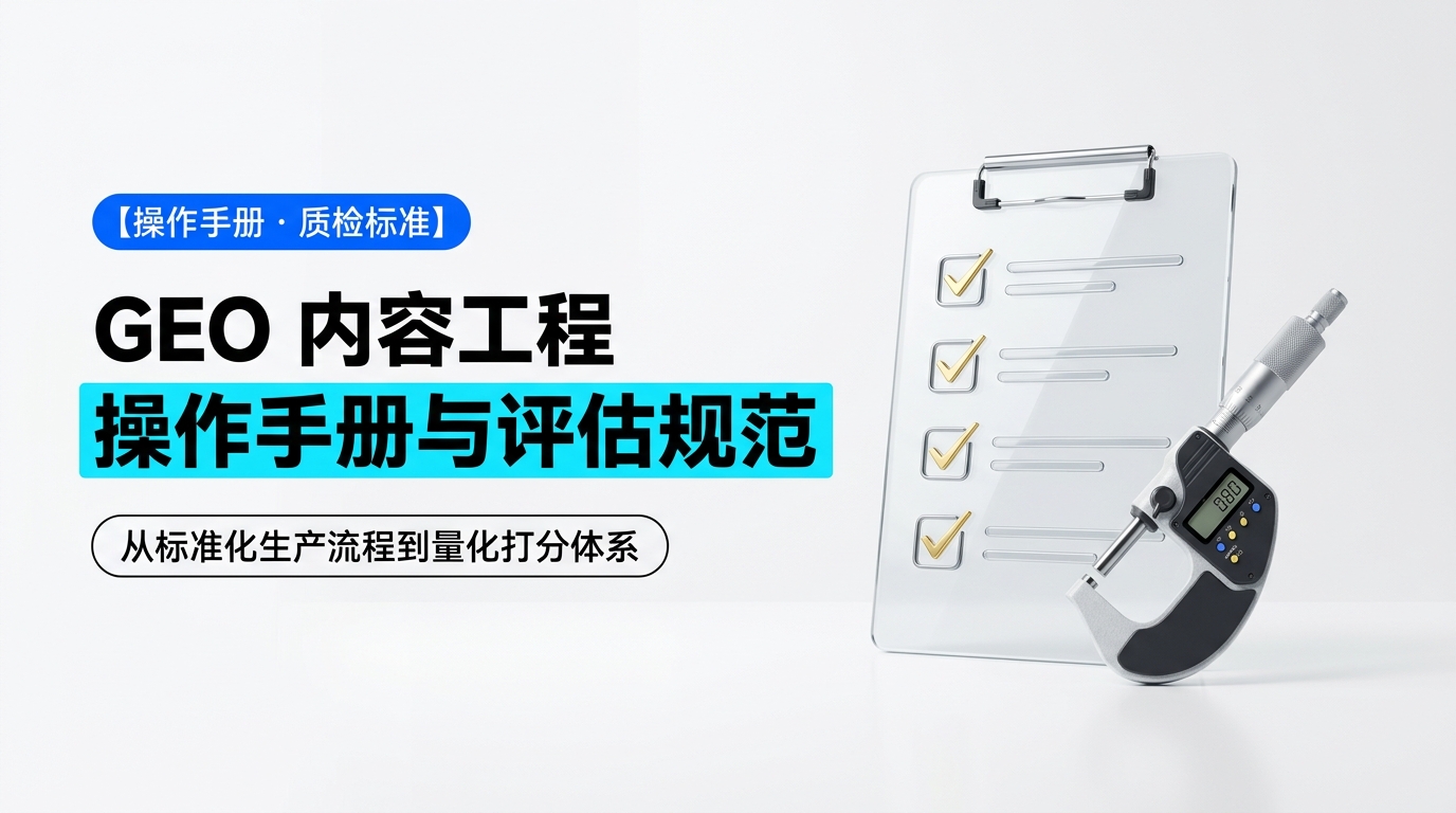 《GEO内容工程操作手册与评估规范》