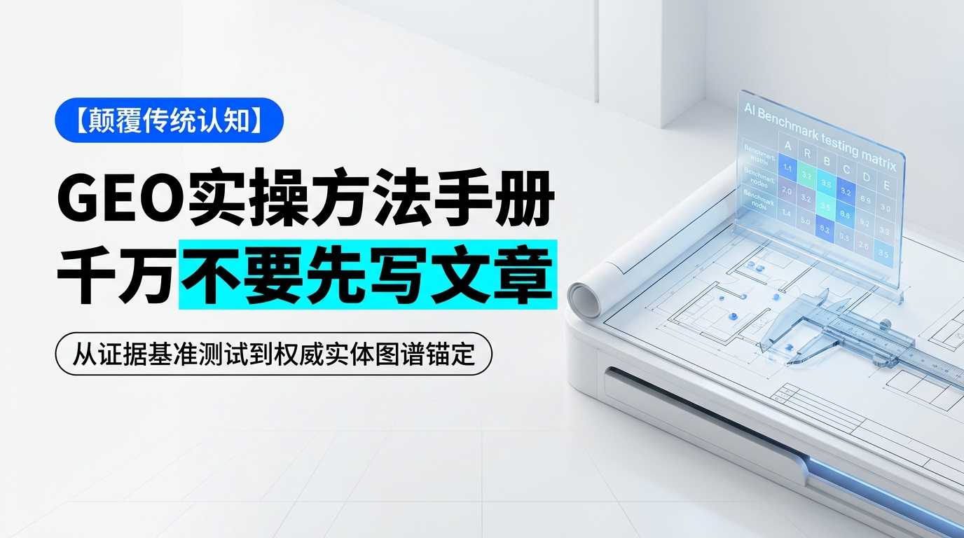 《GEO实操方法手册：不要先写文章》